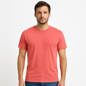 Al Franco T-shirt Μπλούζα Ανδρική AL-F004 Κοραλί e-sofi.gr