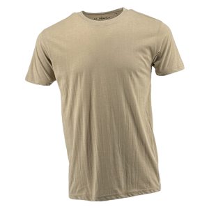 Al Franco T-shirt Μπλούζα Ανδρική AL-F004 Μπεζ e-sofi.gr