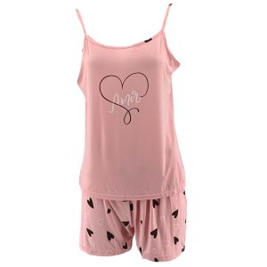 Πιτζάμα Γυναικεία C167 Ροζ e-sofi.gr