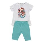 Σετ Bebe-Παιδικό Για Κορίτσι BK1038 Λευκό e-sofi.gr