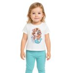 Σετ Bebe-Παιδικό Για Κορίτσι BK1038 Λευκό e-sofi.gr