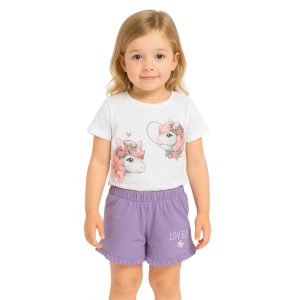 Σετ Bebe-Παιδικό Για Κορίτσι FH8017 Λευκό e-sofi.gr