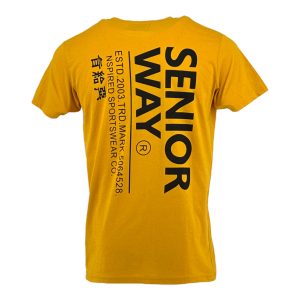 T-shirt Μπλούζα Ανδρική SEN026 Κίτρινο e-sofi.gr