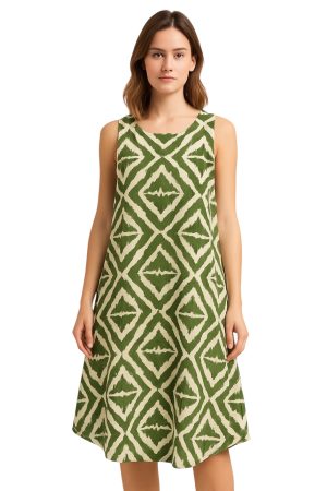 Φόρεμα Γυναικείο 3104 Χακί e-sofi.gr