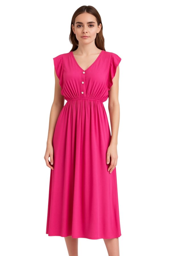 Φόρεμα Γυναικείο 666 Ματζέντα e-sofi.gr