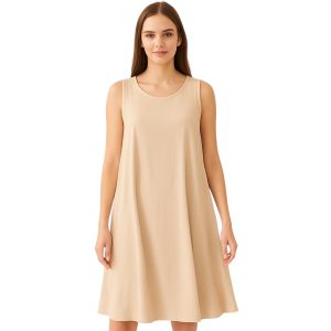 Φόρεμα Γυναικείο M1007 Μπεζ e-sofi.gr