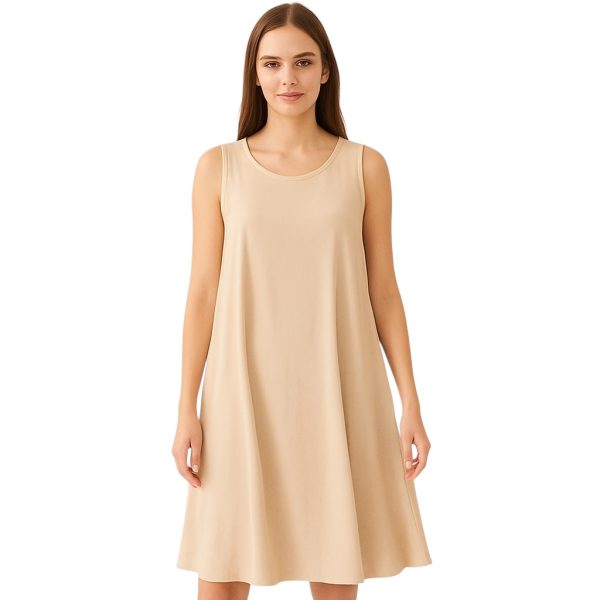 Φόρεμα Γυναικείο M1007 Μπεζ e-sofi.gr