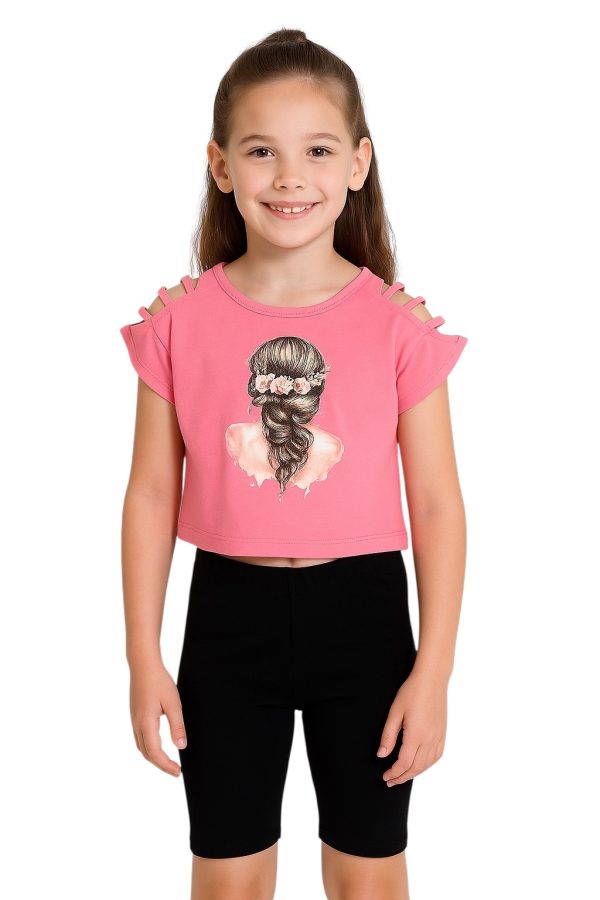 set-paidiko-gia-koritsi-7002-roz-e-sofi.gr Σετ Παιδικό Για Κορίτσι 7002 Ροζ e-sofi.gr