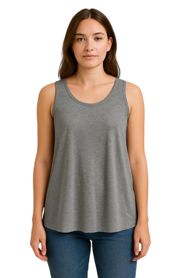 Αμάνικη Μπλούζα Γυναικεία SJD93507 Γκρι e-sofi.gr