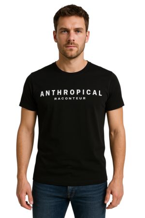 T-shirt Μπλούζα Ανδρική A19906 Μαύρο e-sofi.gr
