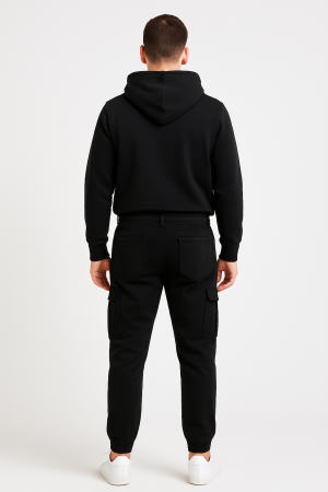 Cargo Παντελόνι Ανδρικό 6954 Μαύρο e-sofi.gr