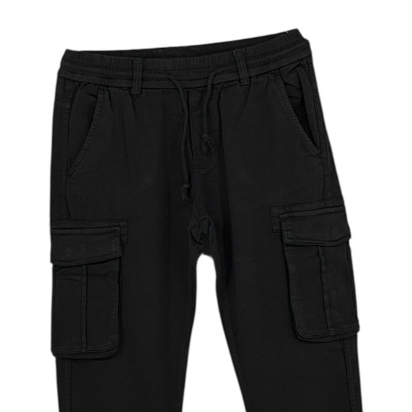 Cargo Παντελόνι Ανδρικό 6954 Μαύρο e-sofi.gr