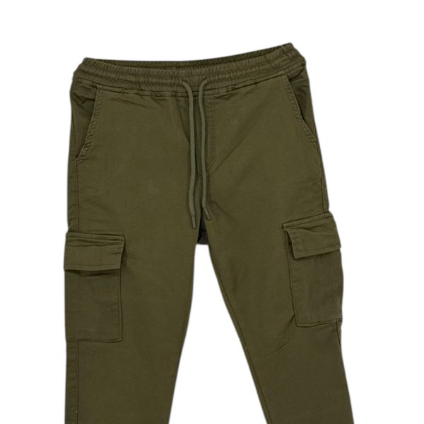 Cargo Παντελόνι Ανδρικό MD 04-046 Χακί e-sofi.gr