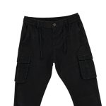 Plus Size Cargo Παντελόνι Ανδρικό 6952 Μαύρο e-sofi.gr