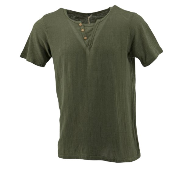 t-shirt-mployza-andriki-c043-chaki-e-sofi.gr T-shirt Μπλούζα Ανδρική C043 Χακί e-sofi.gr