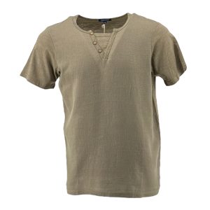 T-shirt Μπλούζα Ανδρική C043 Μπεζ e-sofi.gr