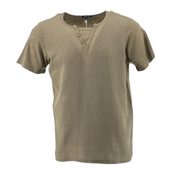 T-shirt Μπλούζα Ανδρική C043 Μπεζ e-sofi.gr