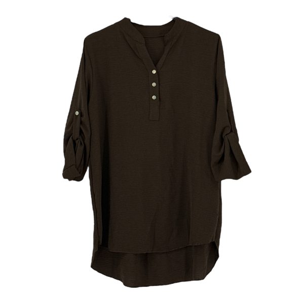 mployza-gynaikeia-17221-kafe-e-sofi.gr Μπλούζα Γυναικεία 17221 Καφέ e-sofi.gr