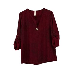 Μπλούζα Γυναικεία 25606 Μπορντό e-sofi.gr