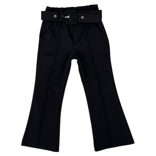 Παντελόνι Παιδικό Για Κορίτσι P0960 Μαύρο e-sofi.gr
