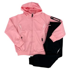 Σετ Φόρμα Παιδική Για Κορίτσι AH83457 Ροζ e-sofi.gr