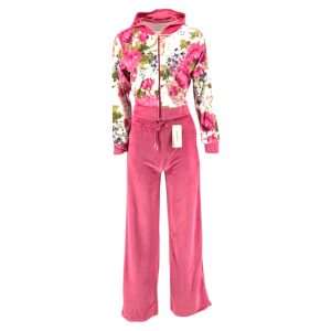 Σετ Φόρμα Βελουτέ Γυναικεία 8243 Φούξια e-sofi.gr