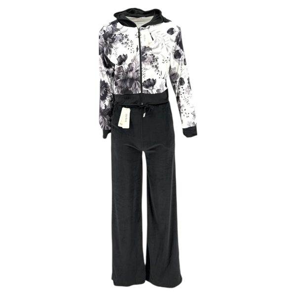 Σετ Φόρμα Βελουτέ Γυναικεία 8243 Μαύρο e-sofi.gr