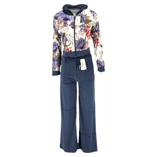 Σετ Φόρμα Βελουτέ Γυναικεία 8243 Μωβ e-sofi.gr