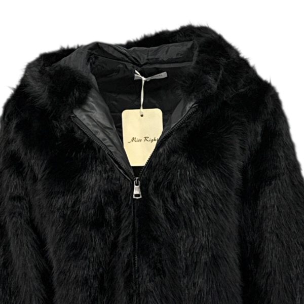 Γούνα Γυναικεία FX2413 Μαύρο e-sofi.gr