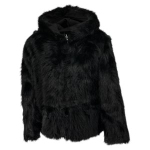 Γούνα Γυναικεία HR062 Μαύρο e-sofi.gr