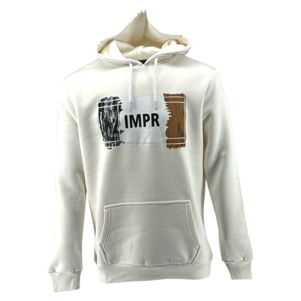 Imprimer by Endeson Fashion Hoodies Φ3045 Λευκό e-sofi.gr