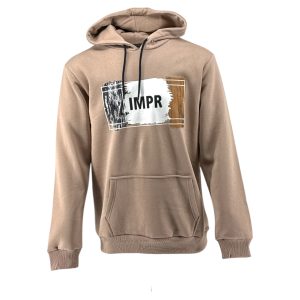 Imprimer by Endeson Fashion Hoodies Φ3045 Μπεζ e-sofi.gr
