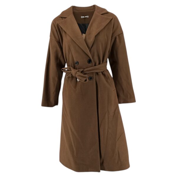 Παλτό Γυναικείο D525 Καφέ e-sofi.gr