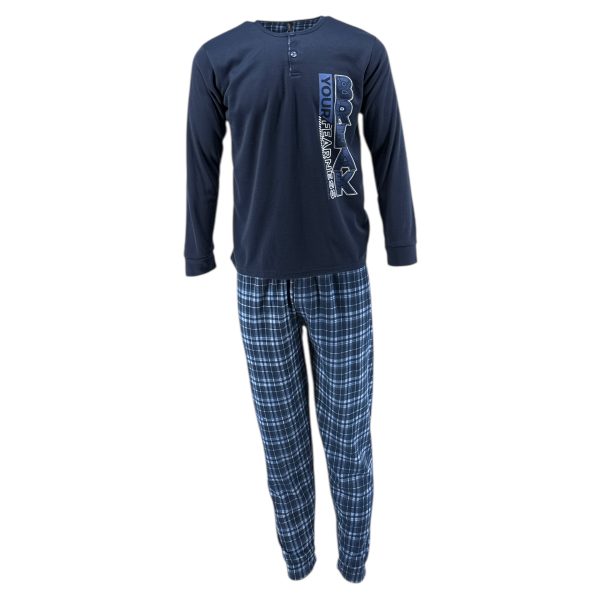 pitzama-andriki-d6239-mple-e-sofi.gr Πιτζάμα Ανδρική D6239 Μπλε e-sofi.gr