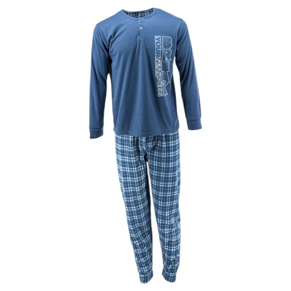 Πιτζάμα Ανδρική D6239 Ραφ e-sofi.gr