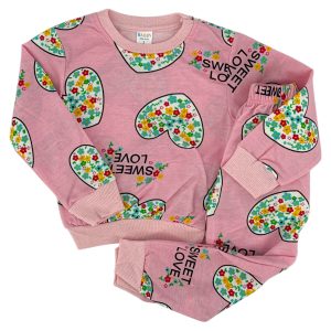 Πιτζάμα Παιδική Για Κορίτσι 05-5139 Ροζ e-sofi.gr