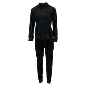 Σετ Φόρμας Γυναικείο Βελουτέ YP-8168 Μαύρο e-sofi.gr