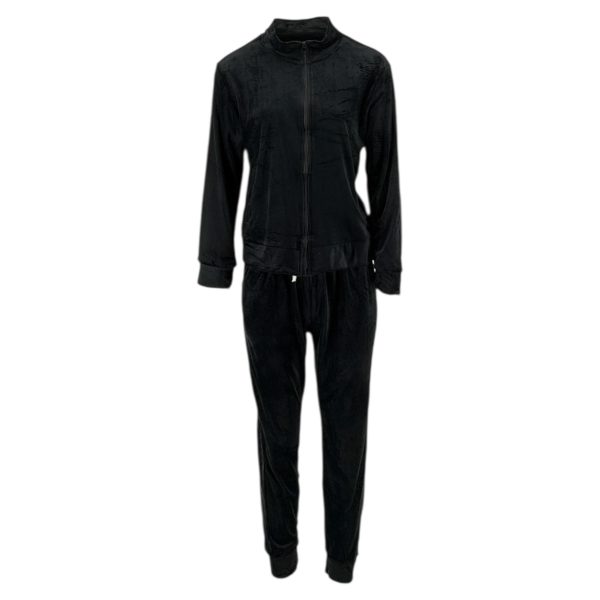 Σετ Φόρμας Γυναικείο Βελουτέ YP-8168 Μαύρο e-sofi.gr