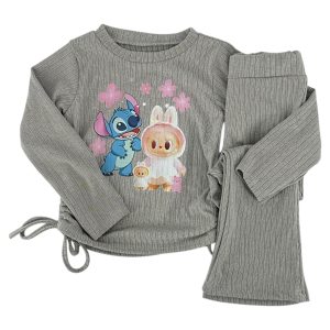 Σετ Παιδικό Για Κορίτσι 25075A Γκρι e-sofi.gr