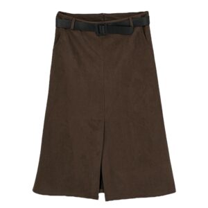 Φούστα Γυναικεία 3048 Καφέ e-sofi.gr