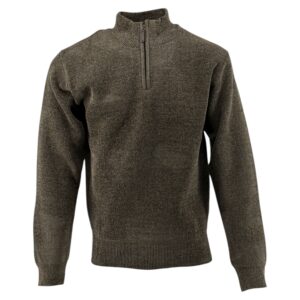 Μπλούζα Πλεκτή Σενίλ Ανδρική K-9009 Καφέ e-sofi.gr