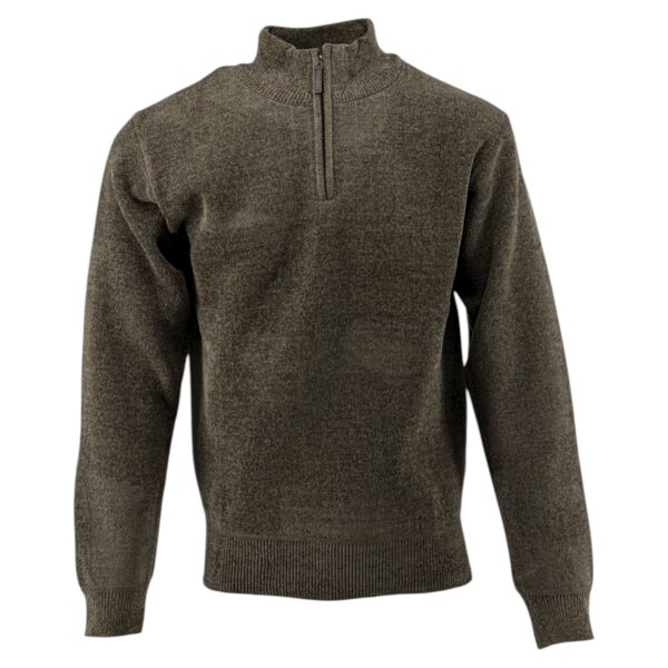 Μπλούζα Πλεκτή Σενίλ Ανδρική K-9009 Καφέ e-sofi.gr