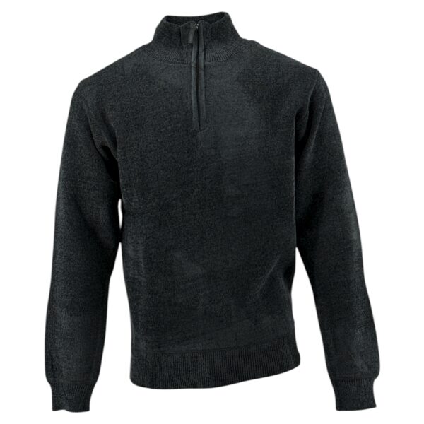 Μπλούζα Πλεκτή Σενίλ Ανδρική K-9009 Μαύρο e-sofi.gr