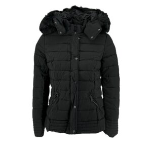 Μπουφάν Γυναικείο B1027 Μαύρο e-sofi.gr