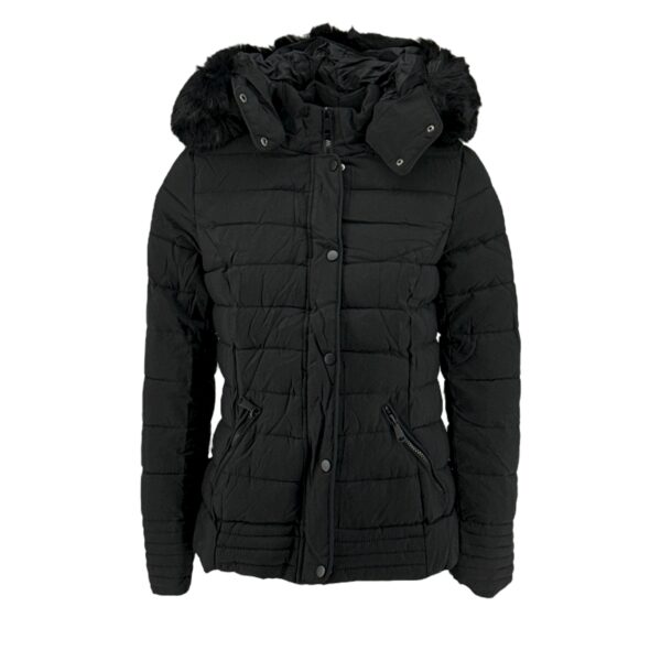 Μπουφάν Γυναικείο B1027 Μαύρο e-sofi.gr