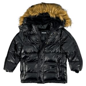 Μπουφάν Παιδικό Για Αγόρι FE8021 Μαύρο e-sofi.gr