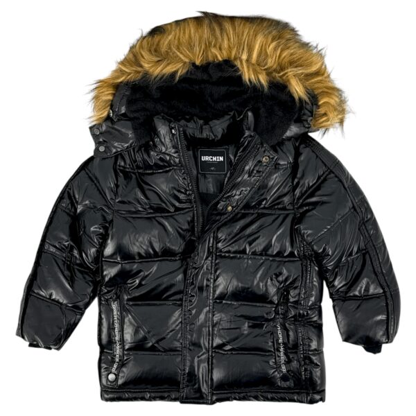 Μπουφάν Παιδικό Για Αγόρι FE8021 Μαύρο e-sofi.gr