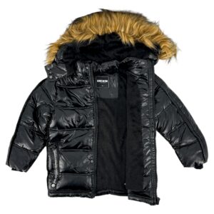 Μπουφάν Παιδικό Για Αγόρι FE8021 Μαύρο e-sofi.gr