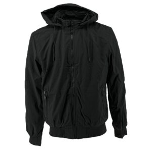 Plus Size Μπουφάν Ανδρικό 2524 Μαύρο e-sofi.gr