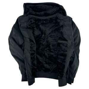 Plus Size Μπουφάν Ανδρικό 2524 Μαύρο e-sofi.gr